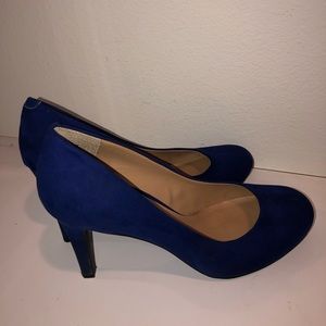 Royal blue heels